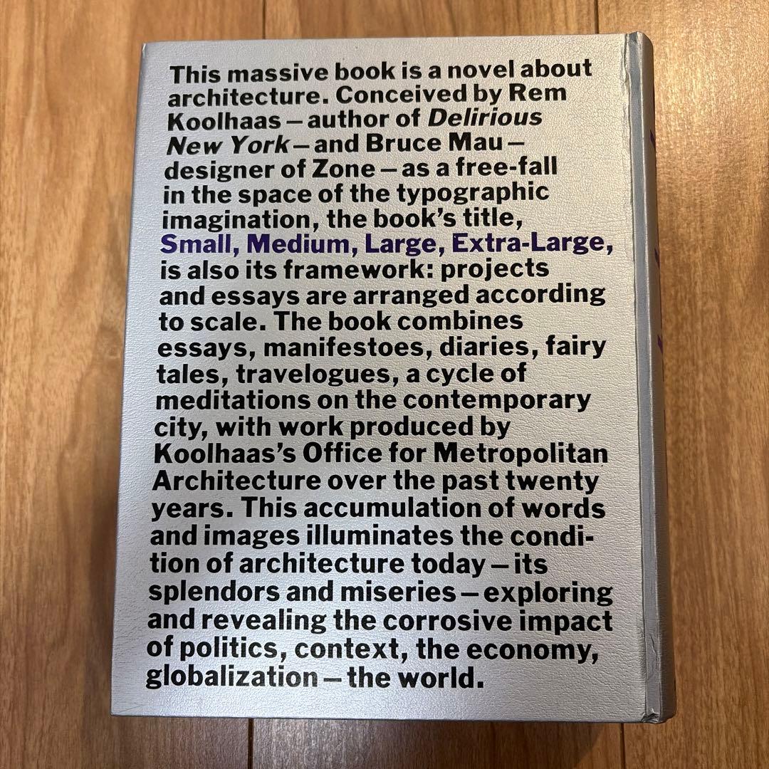 アート・デザイン・音楽 S,M,L,XL O.M.A. Rem Koolhaas Bruce Mau