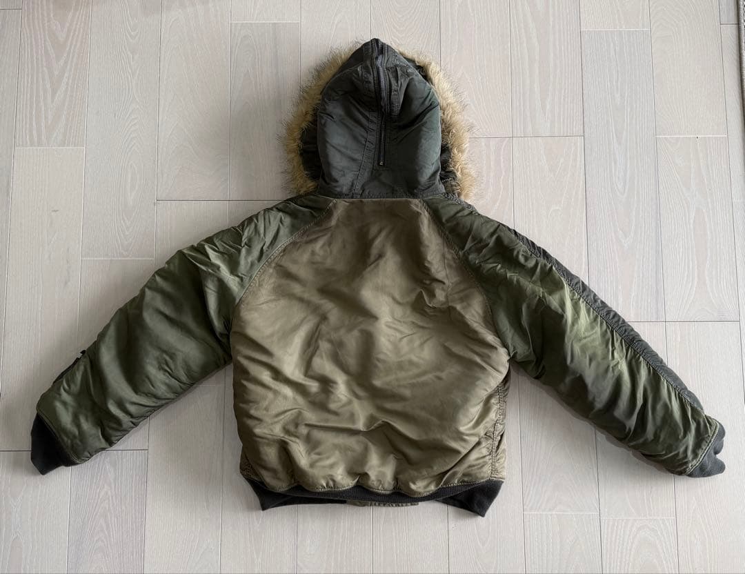 【希少XL】BAL × ALPHA N-2B BAL-489 クレイジーパターン