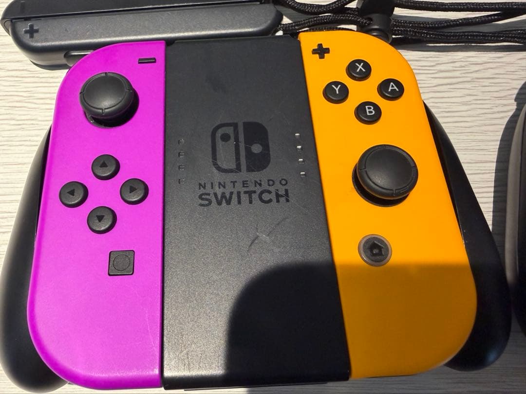 Nintendo Switch 本体 バッテリー強化版　箱無し　ジョイコン×２