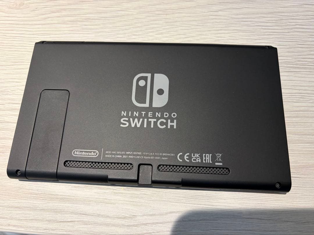 Nintendo Switch 本体 バッテリー強化版　箱無し　ジョイコン×２