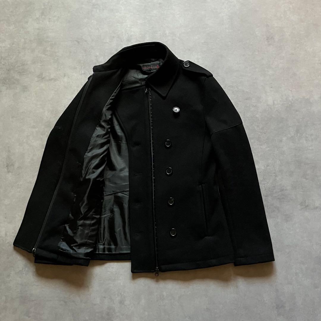 ジャケット・アウター 00s y2k archive gimmick zip wool jacket