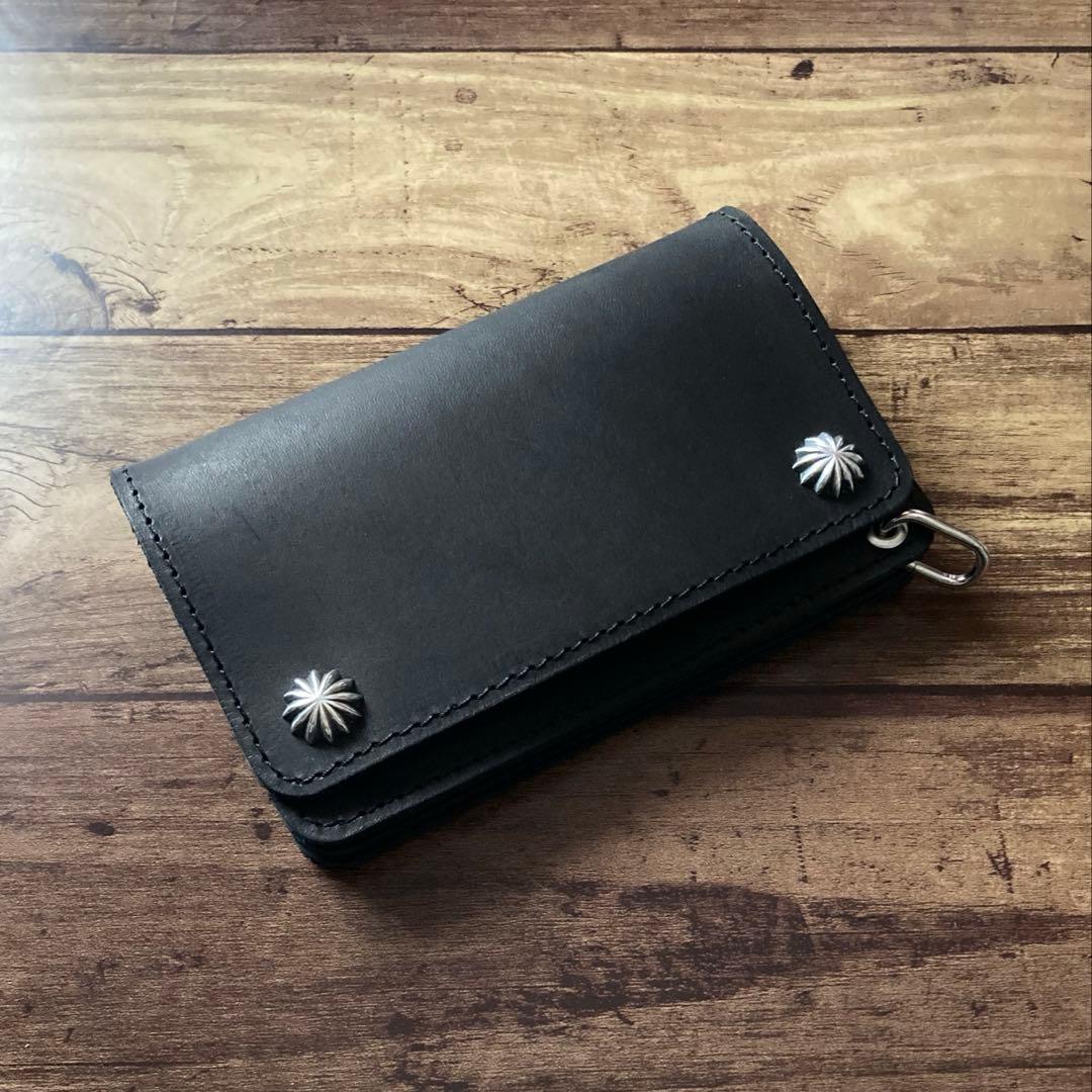 【Rj】トラッカーウォレット150（ミドル）3層【お札を折らずに収納】