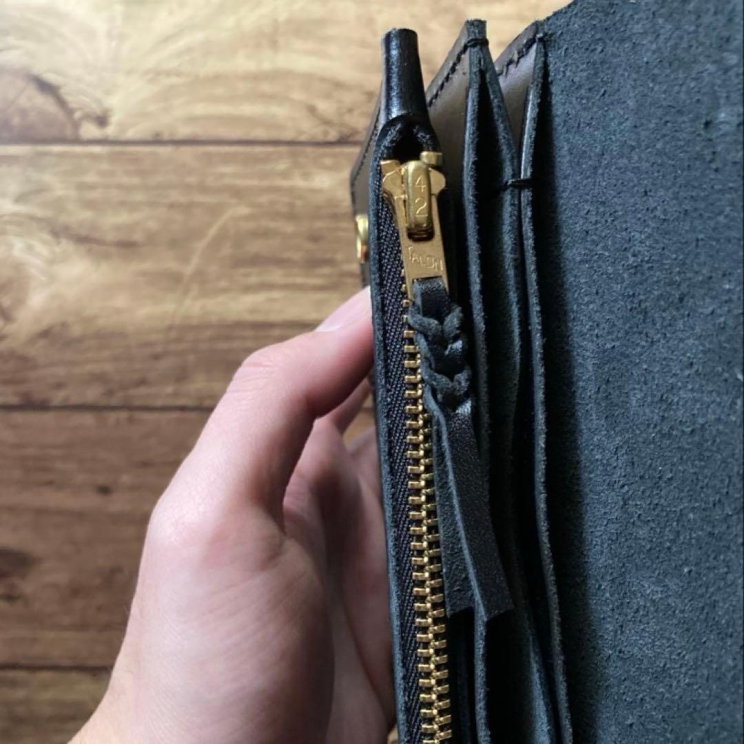 【Rj】トラッカーウォレット150（ミドル）3層【お札を折らずに収納】