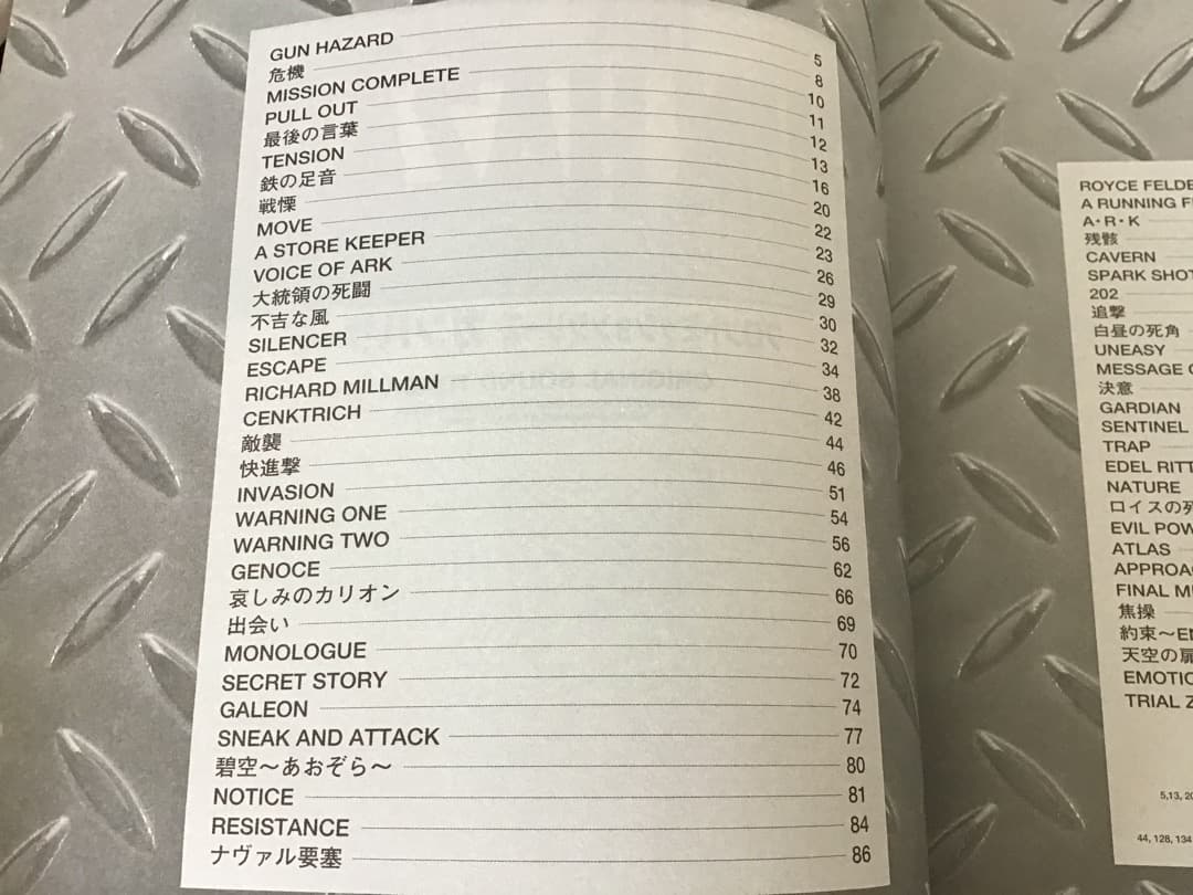 S/楽譜/ガンハザード/フロントミッションシリーズ/ピアノソロアレンジ