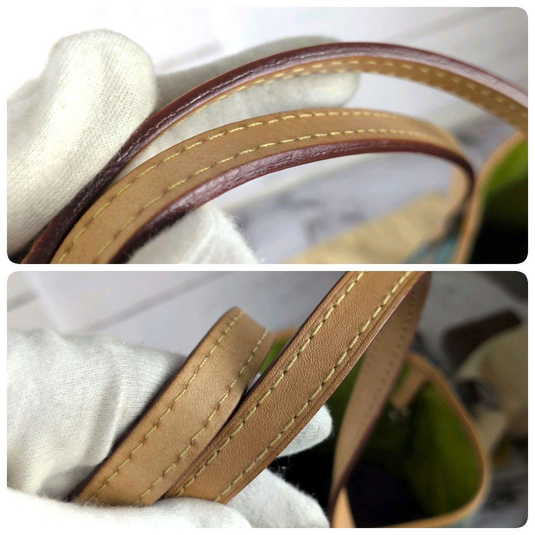 【極美品】エトロ☆ペイズリー　ポーチ付　ブルー系　エレガント　肩掛　トートバッグ