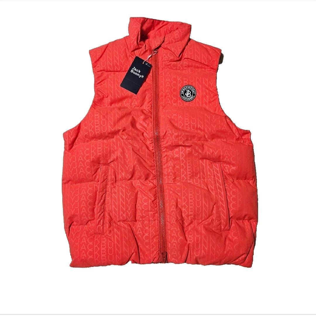 JACK BUNNY ジャックバニー ジュニアロゴ中綿ベスト