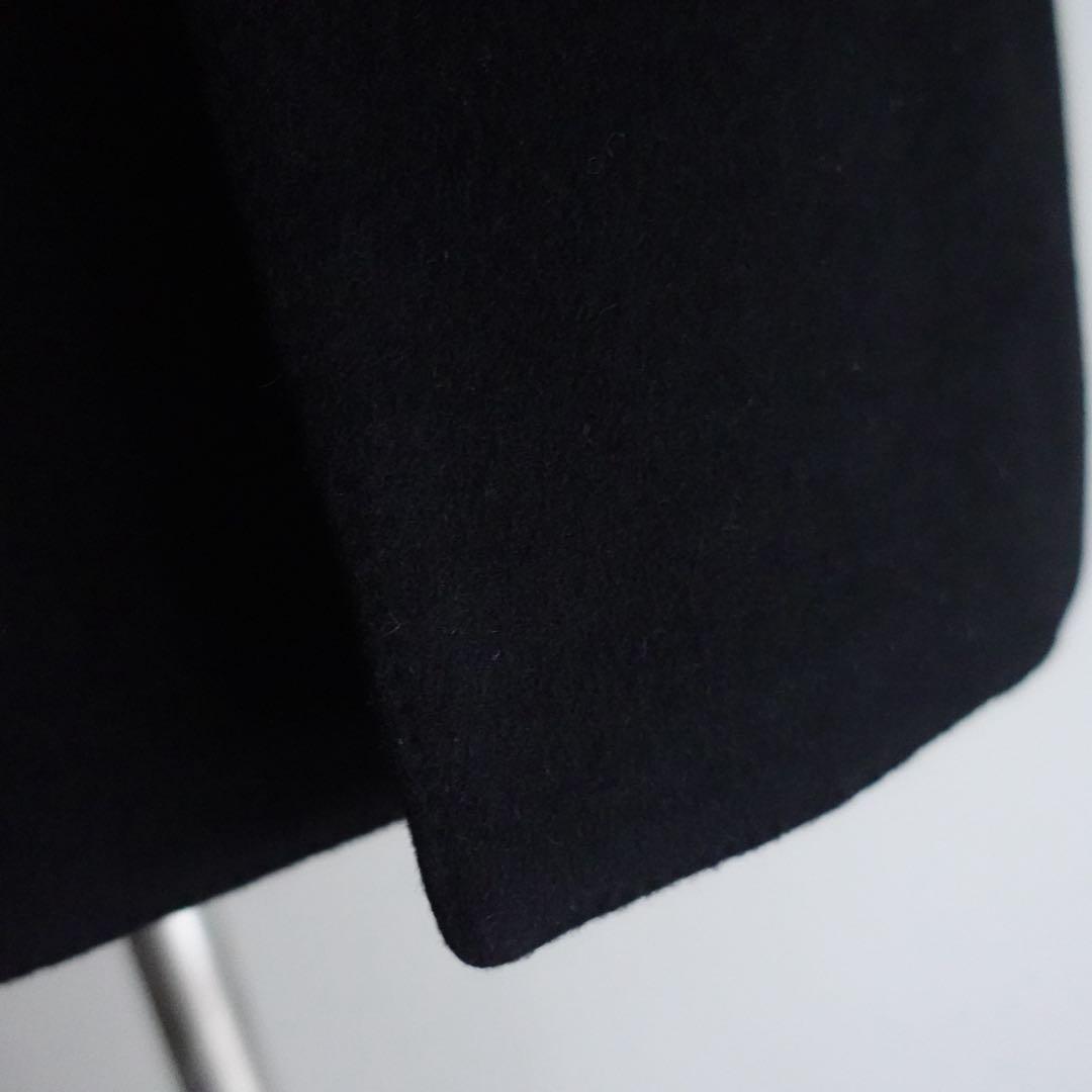 Sartoria Ring ウールカシミア　チェスターフィールドコート　ブラック