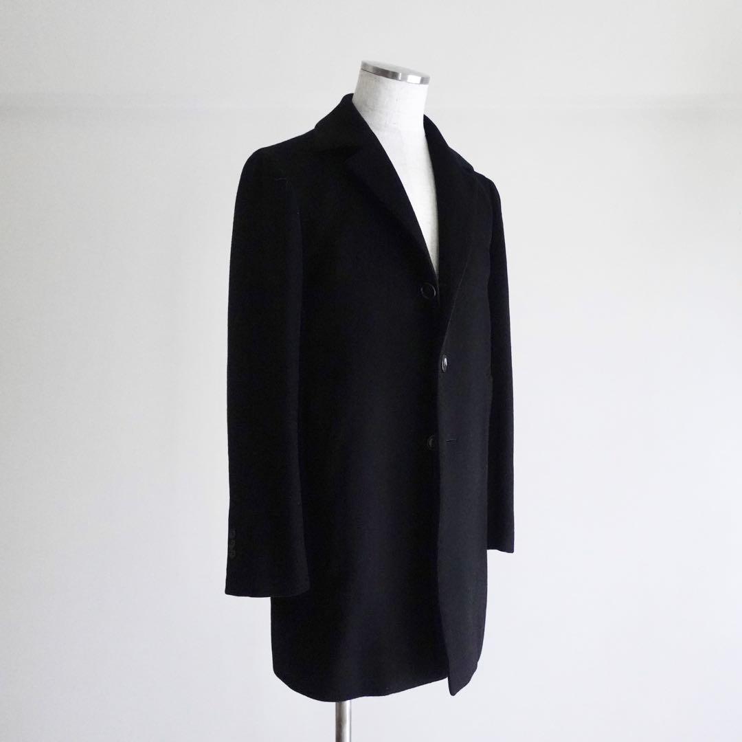 Sartoria Ring ウールカシミア　チェスターフィールドコート　ブラック