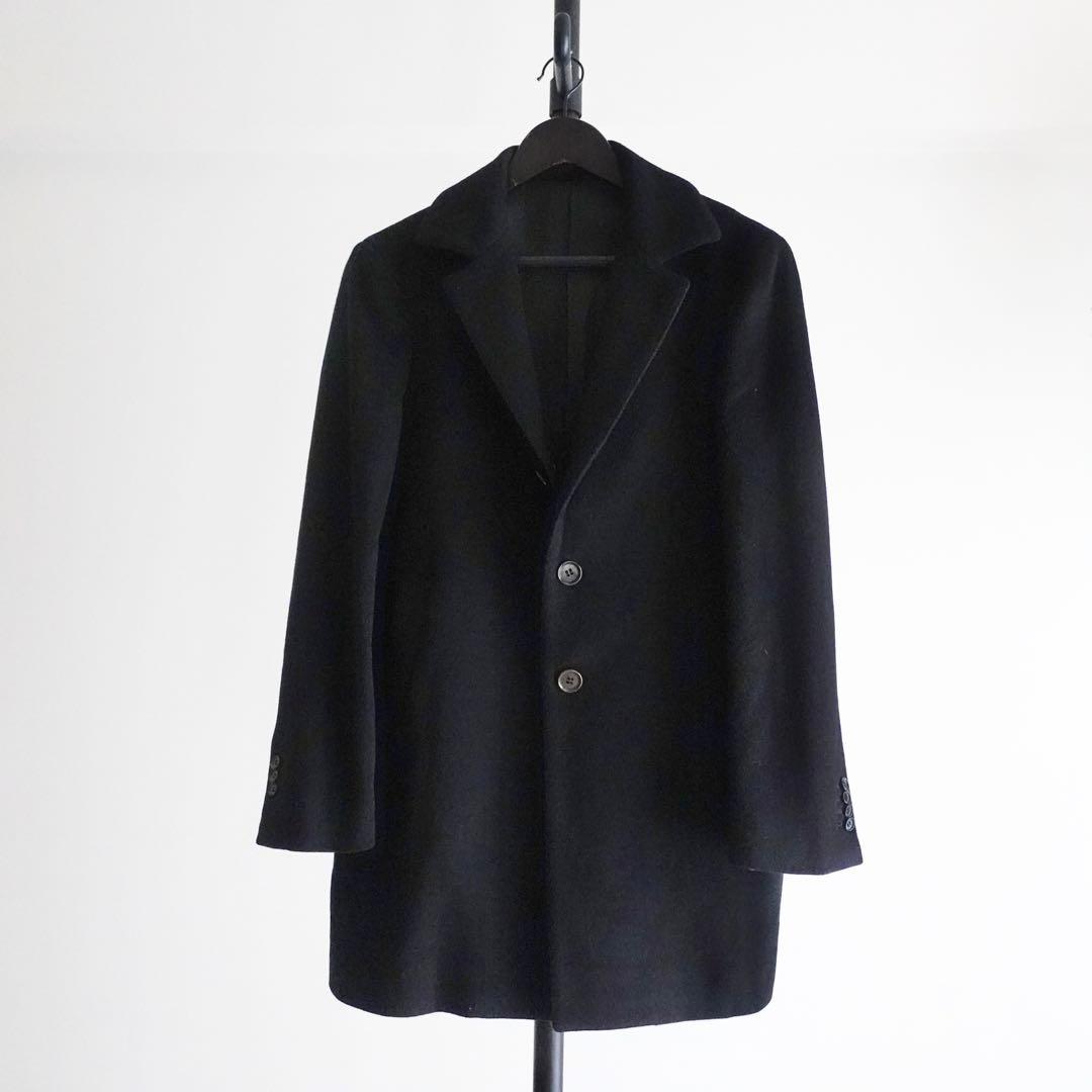 Sartoria Ring ウールカシミア　チェスターフィールドコート　ブラック