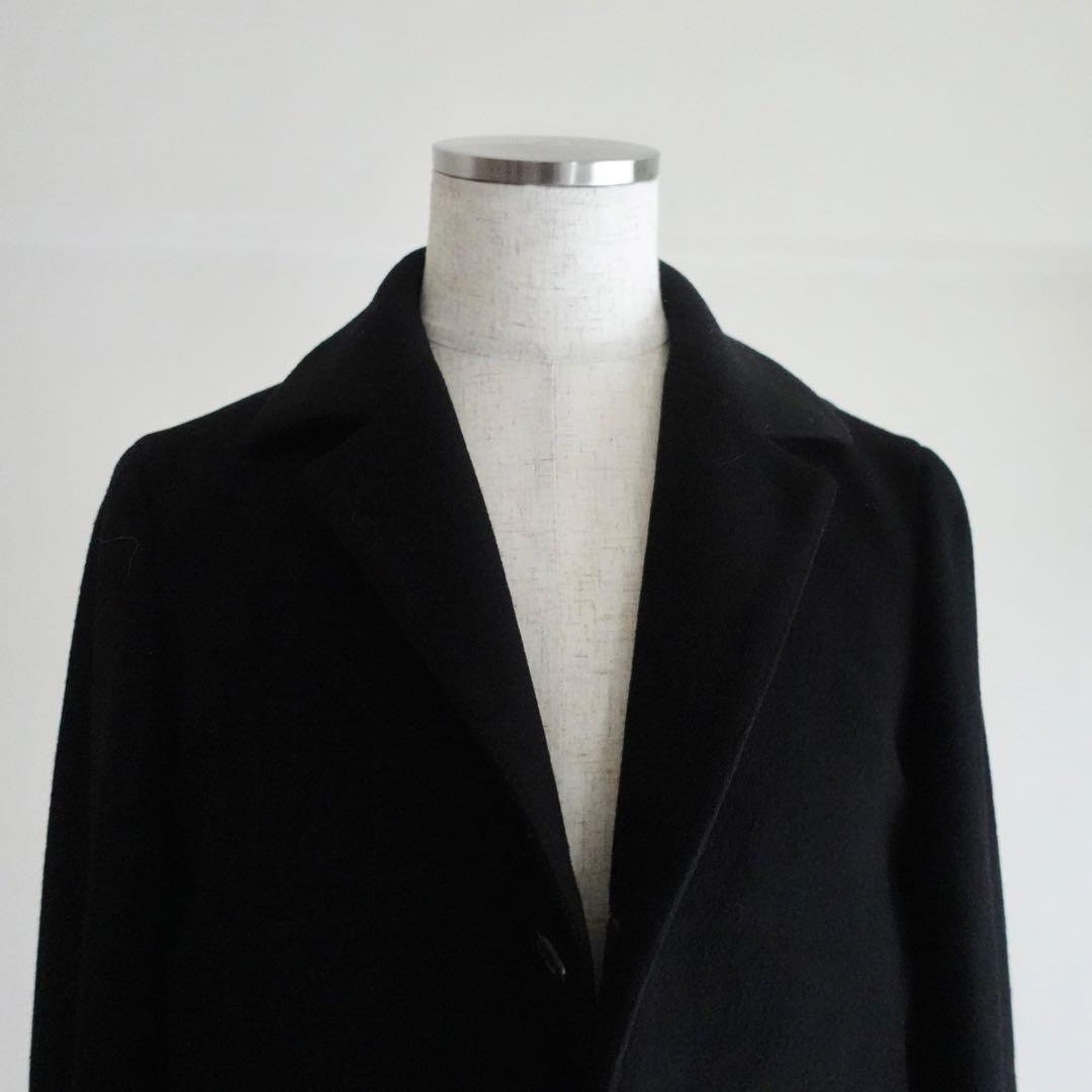 Sartoria Ring ウールカシミア　チェスターフィールドコート　ブラック