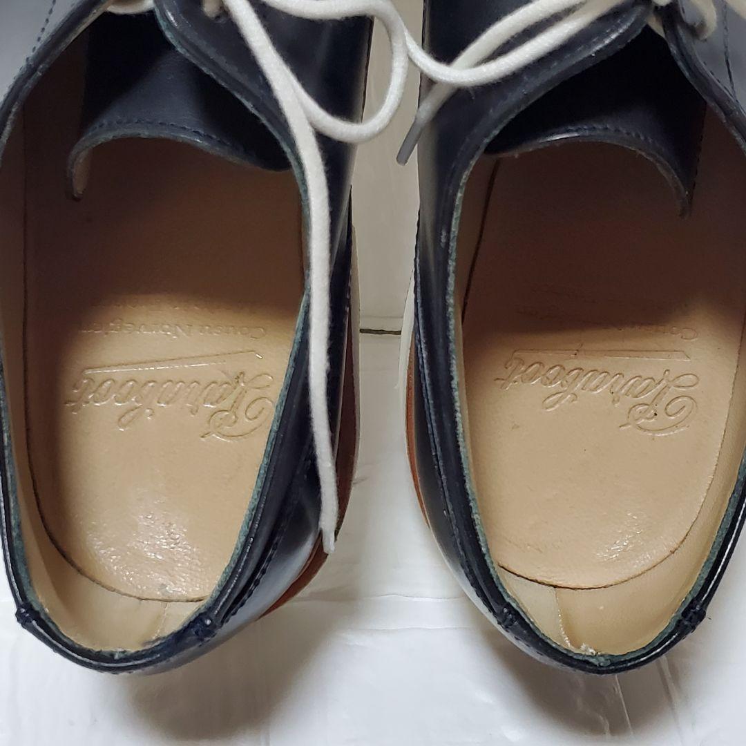 極美品 パラブーツ シャンボード ネイビー サイズ違い(25.5 24.5)