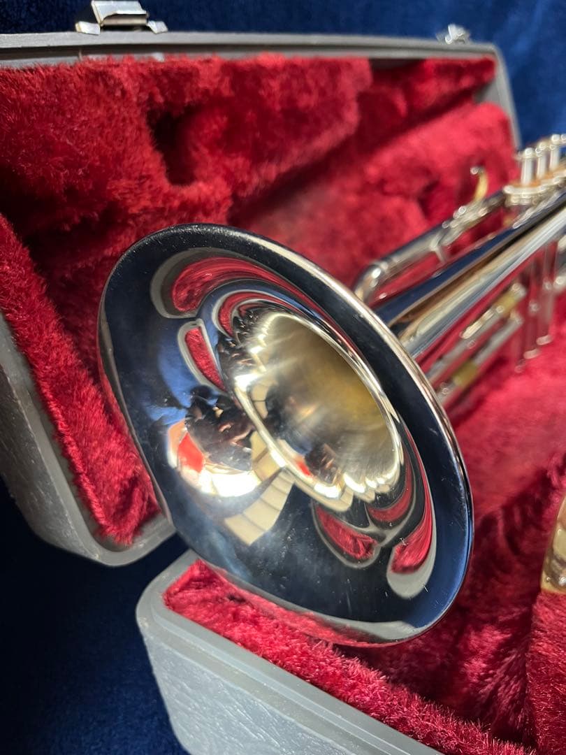 YAMAHA トランペット　YTR-136 ケース付き　シルバー