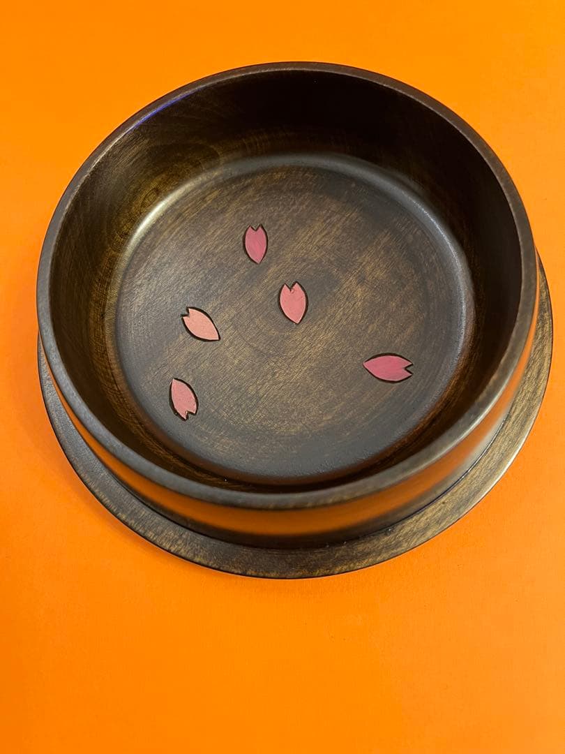 川添日記　散歩の友　お弁当　草木彫　漆器