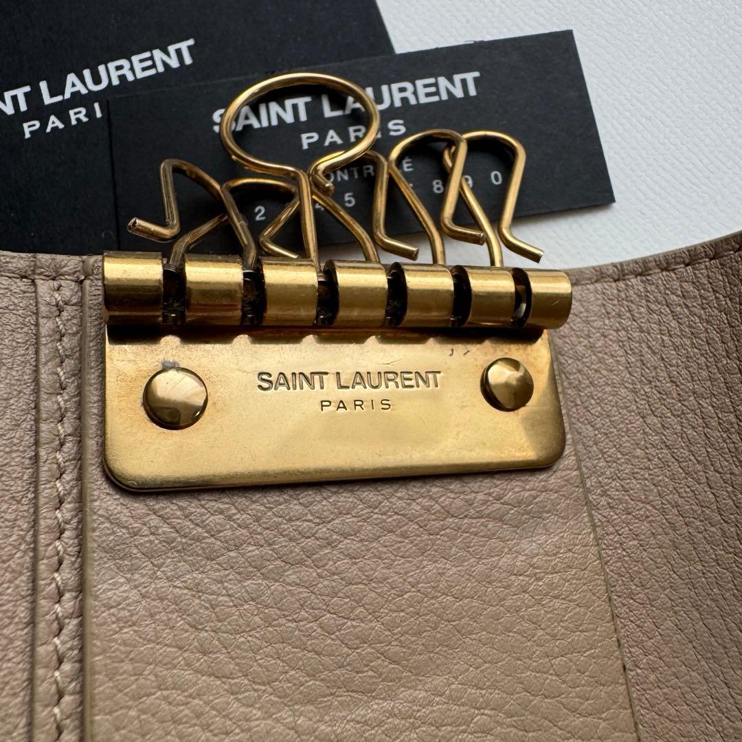 【極上美品】 47 Sainかt Laurentイブサンローラン キーケース