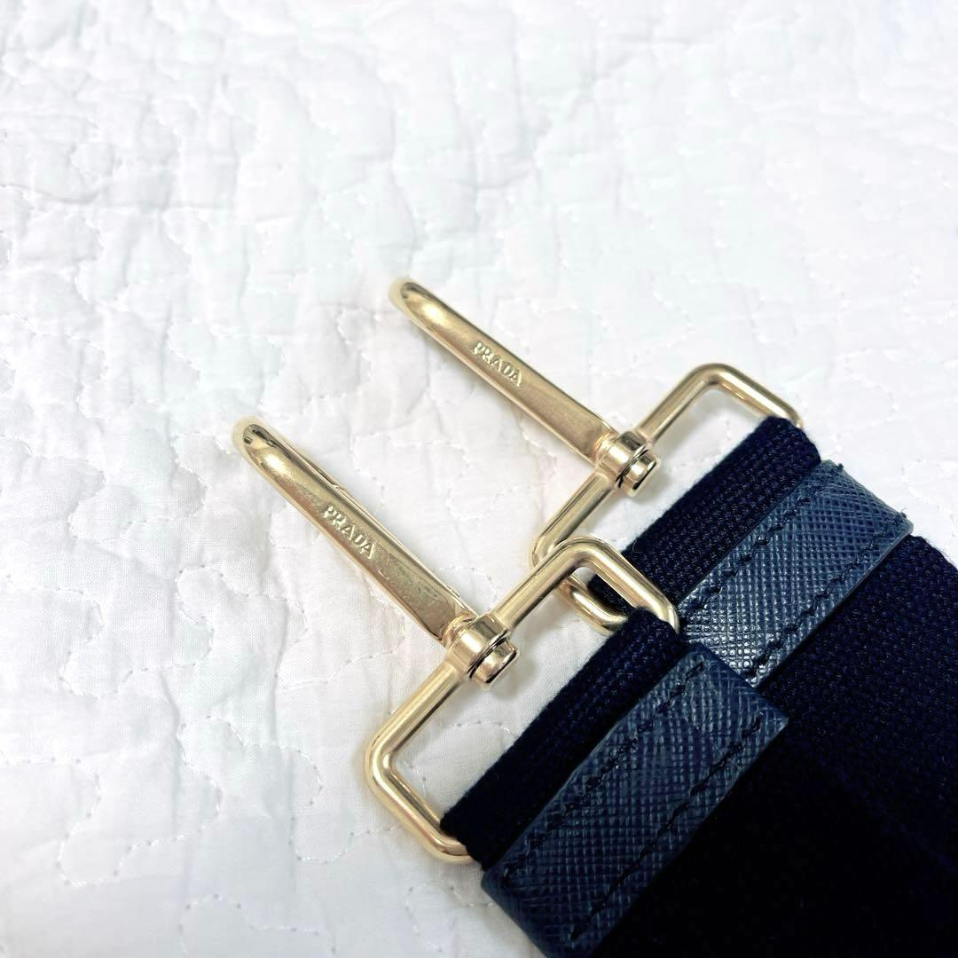 美品⭐︎プラダ カナパS 2Wayトートバッグ デニム 1BG439 正規品