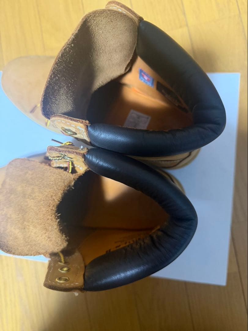 は*る様 Timberland ブラウンプレミアム 9wハイカットブーツ