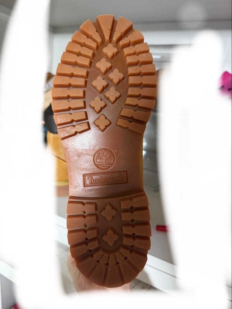 は*る様 Timberland ブラウンプレミアム 9wハイカットブーツ