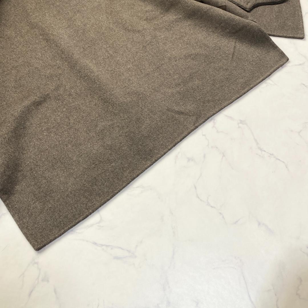 美品✨ヴェルメイユパーイエナスーパー160sダブルフェイスショートマントコート