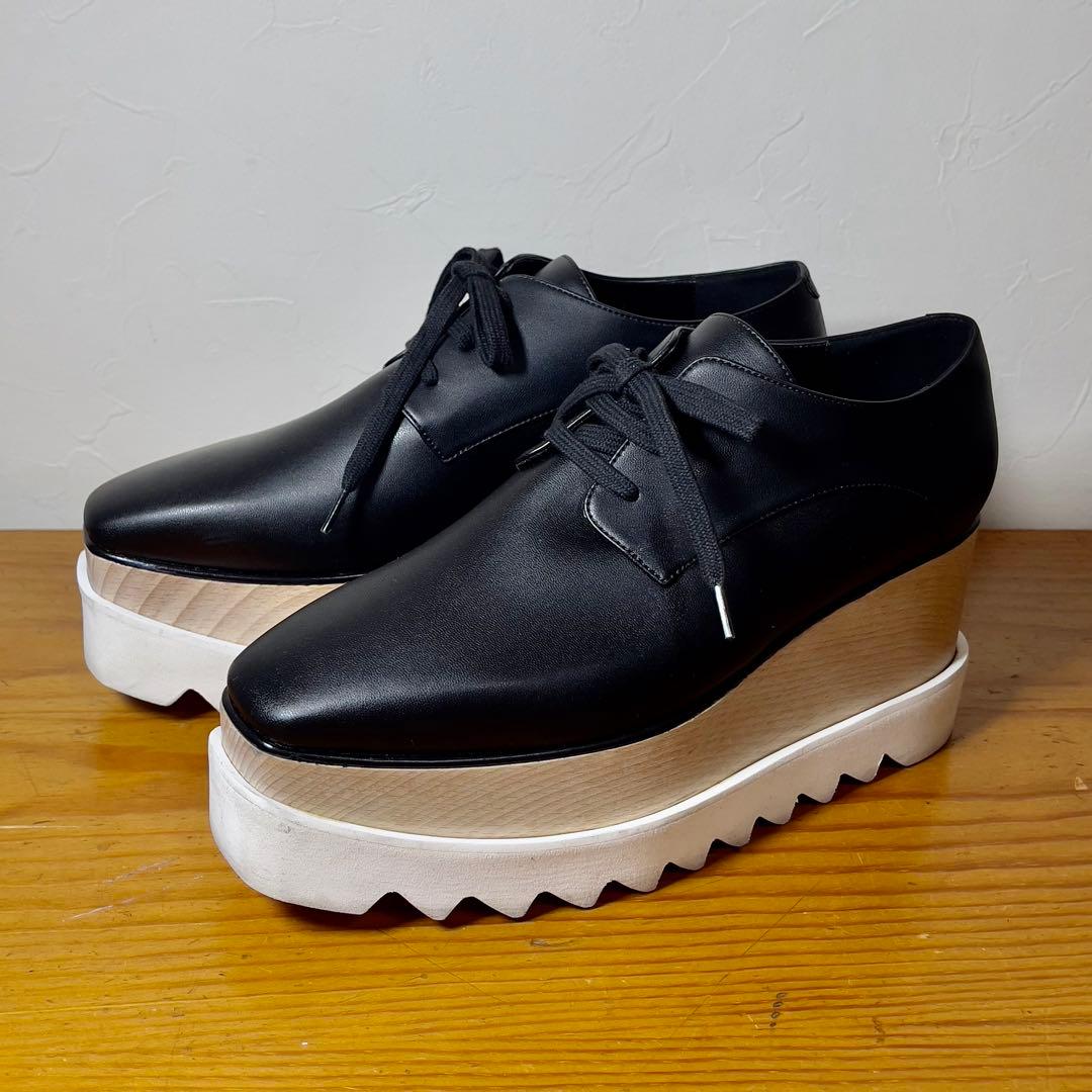 ✴️ステラマッカートニー Elyse プラットフォーム レースアップシューズ