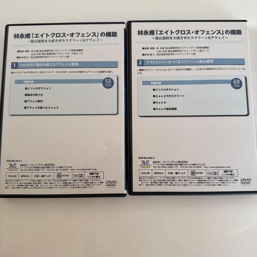 林永恵 エイトクロス・オフェンス DVD 1&2
