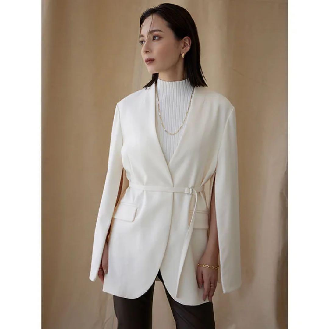 ミドルレングススリットスリーブジャケット