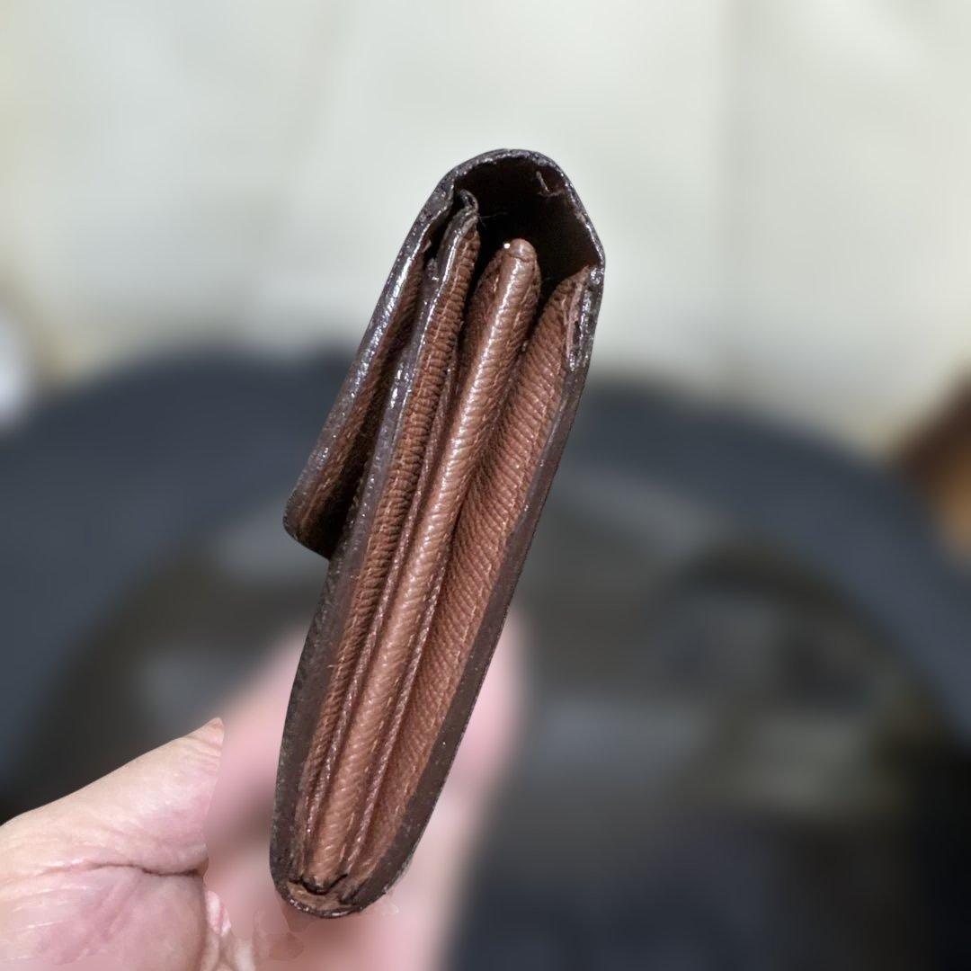 ⑨☆良品♪カード10枚タイプ☆サラ長財布