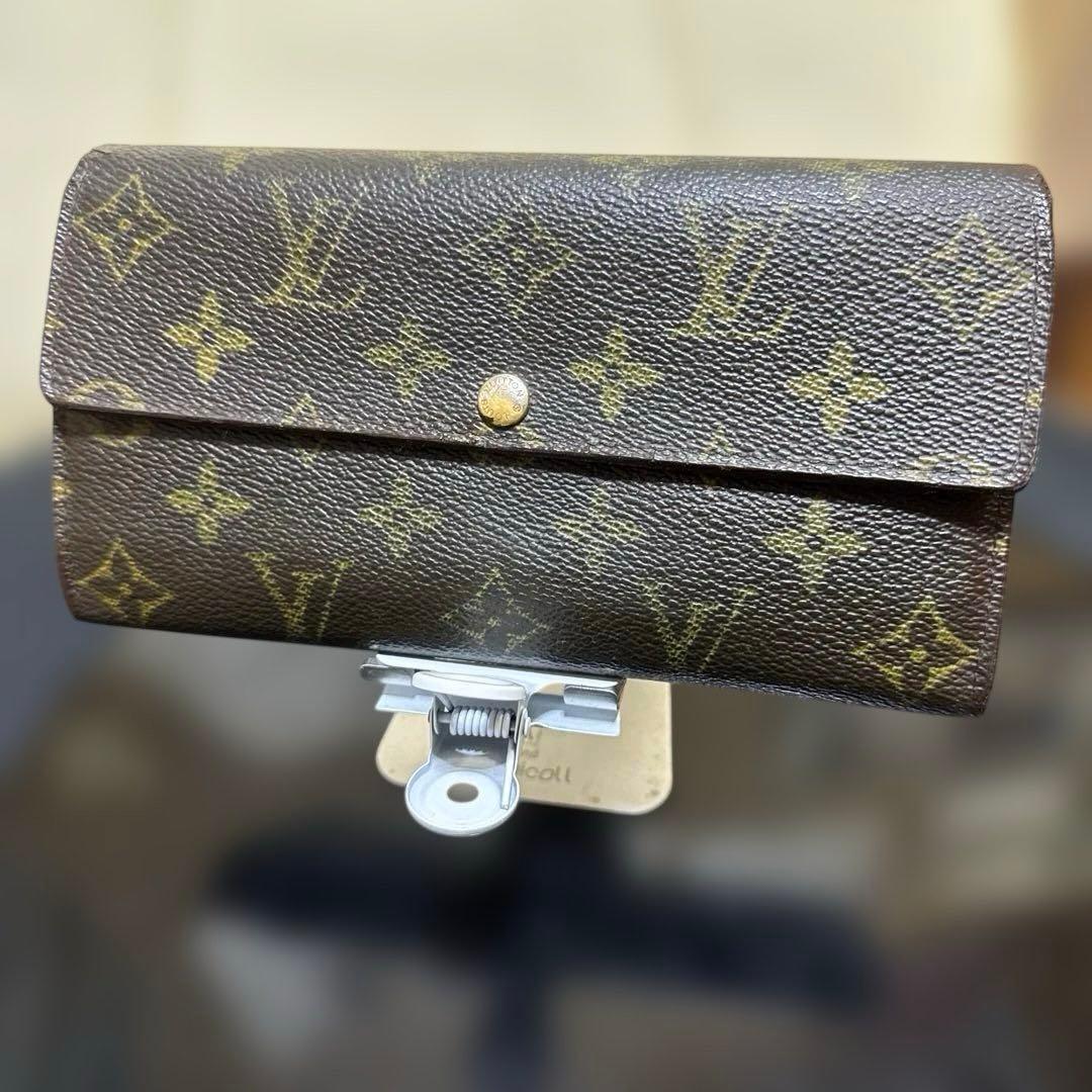 ⑨☆良品♪カード10枚タイプ☆サラ長財布