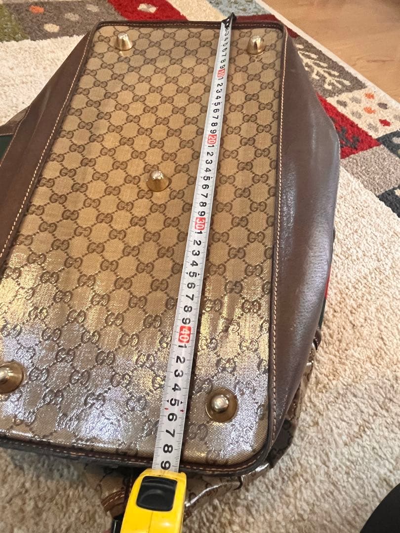 グッチヴィンテージ　旅行バック