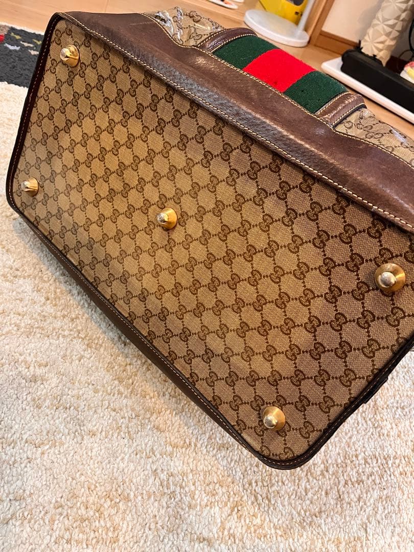 グッチヴィンテージ　旅行バック