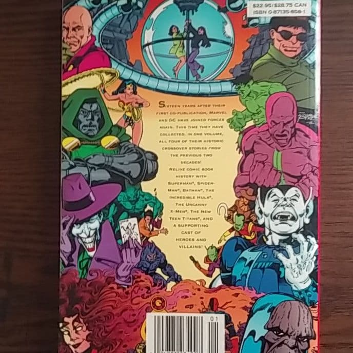 DC VS マーベル、スーパーマンVSスパイダーマン