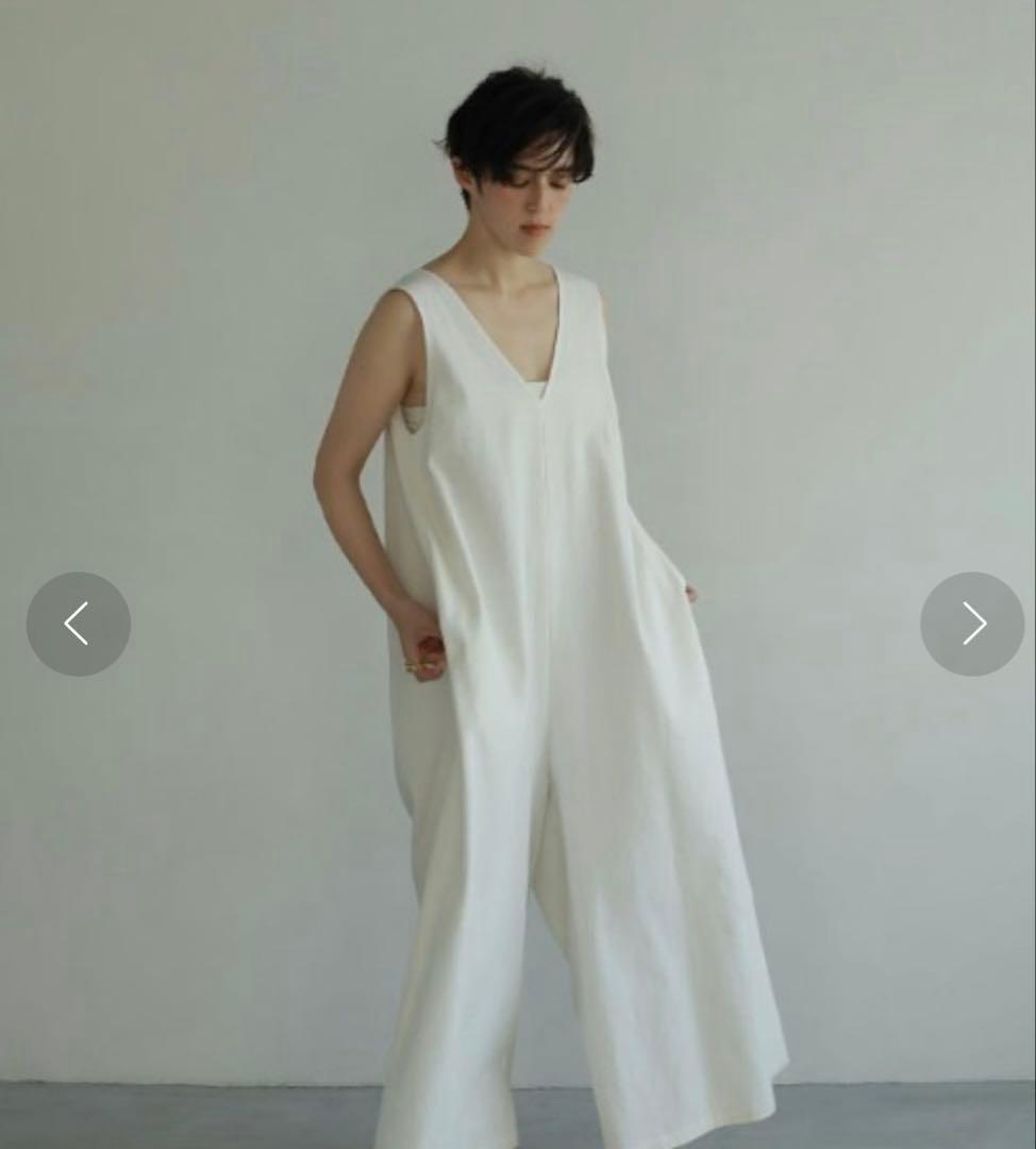 ETRE TOKYO バックドレープサロペット