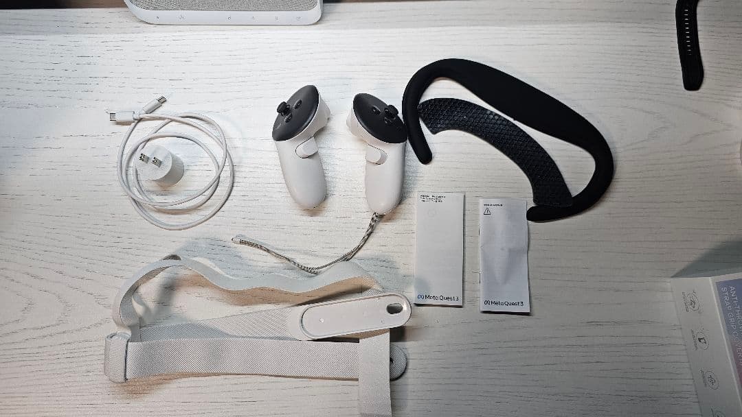  Quest 3 512GBバッテリー付きストラップフェイスクッション