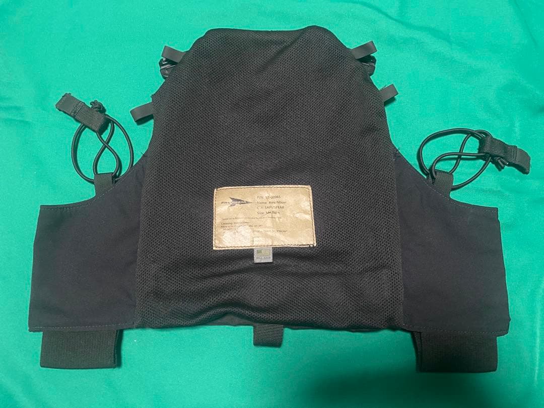 実物 ファーストスピア AAC ブラック Mサイズ