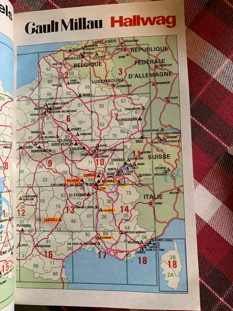 Gault Millau Guide France 1988 フランス語