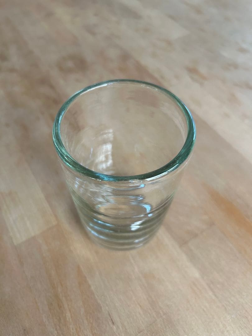 【民藝】沖縄再生ガラス　奥原硝子製造所　グラス4個セット