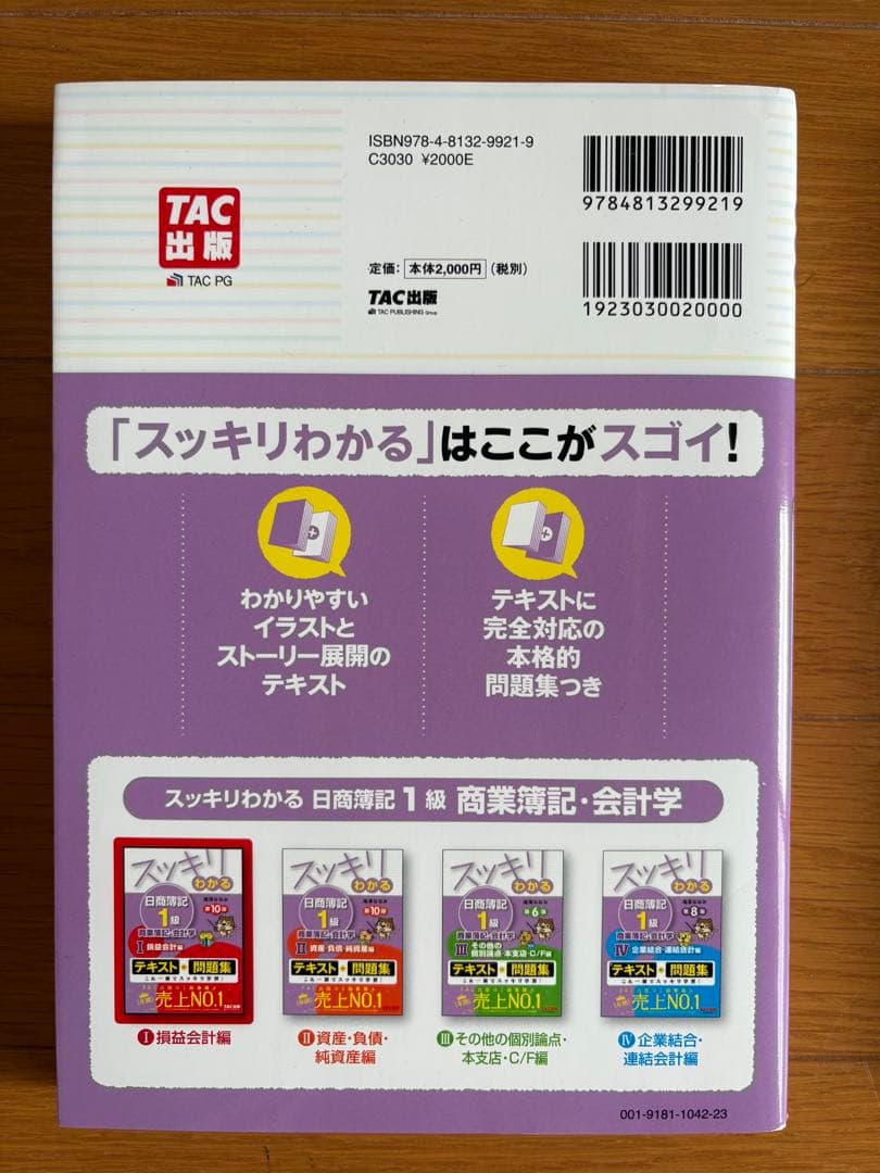 【4冊セット】スッキリわかる日商簿記1級 商業簿記・会計学 ①～④
