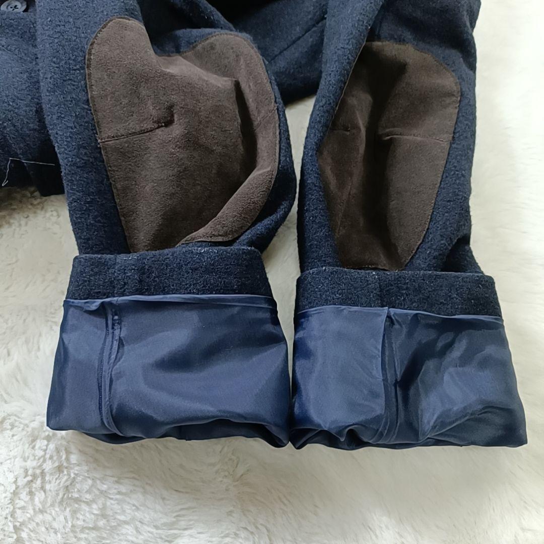 美品✨mont-bell モンベル ウール トラベルジャケット エルボーパッチM