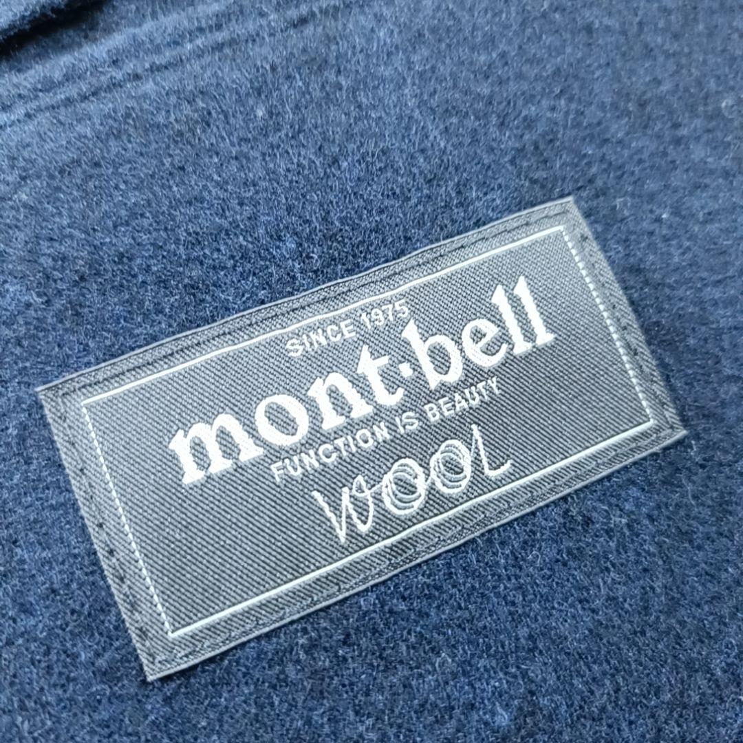 美品✨mont-bell モンベル ウール トラベルジャケット エルボーパッチM