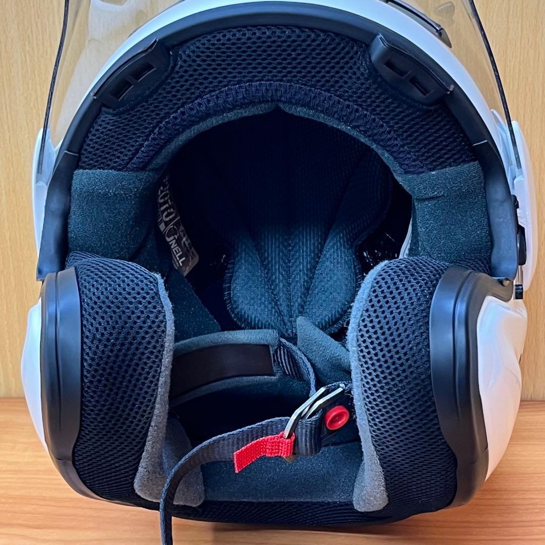 Arai ジェットヘルメット ホワイト SNELL MZF 55〜56cm