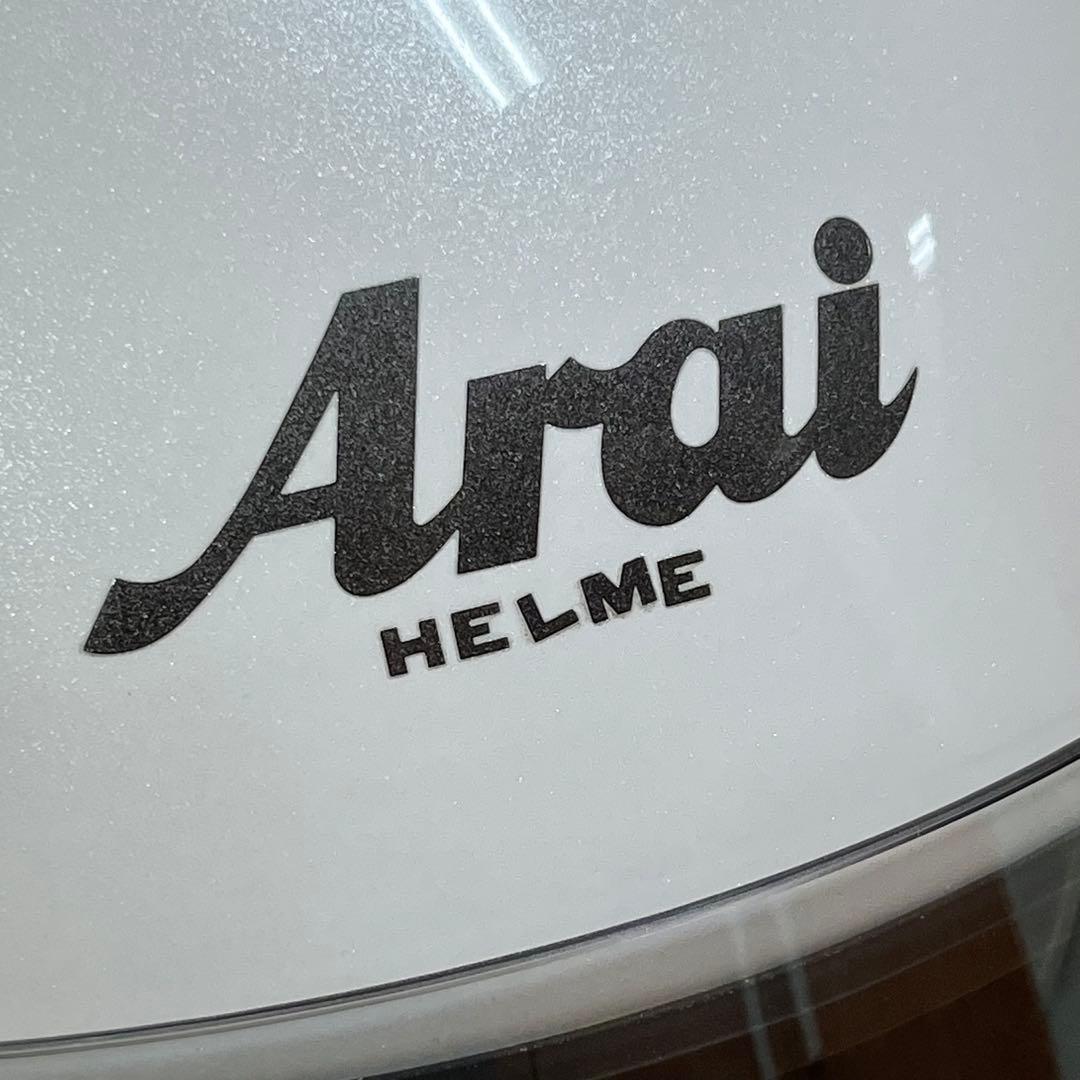Arai ジェットヘルメット ホワイト SNELL MZF 55〜56cm
