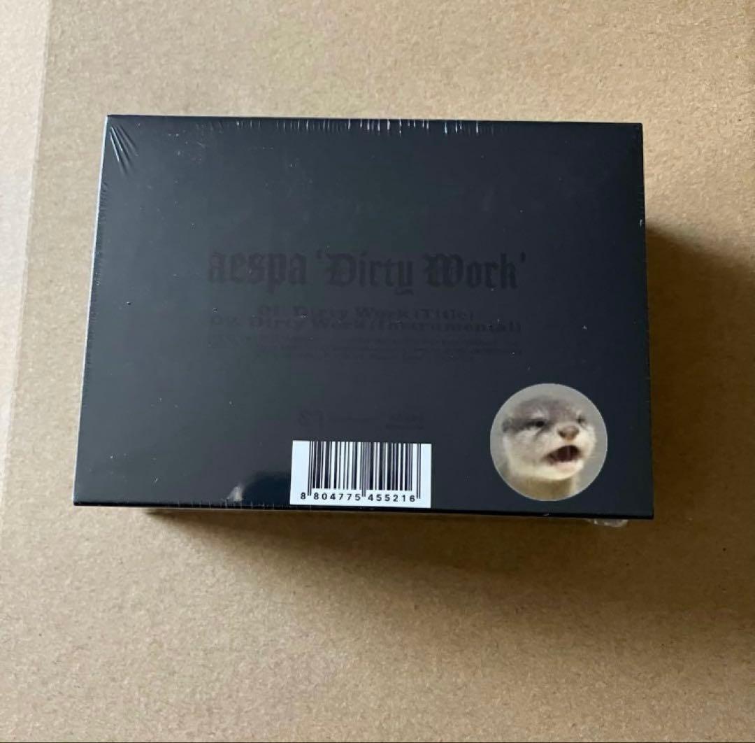【新品未開封】aespa Dirty Work Dirty Crew Ring