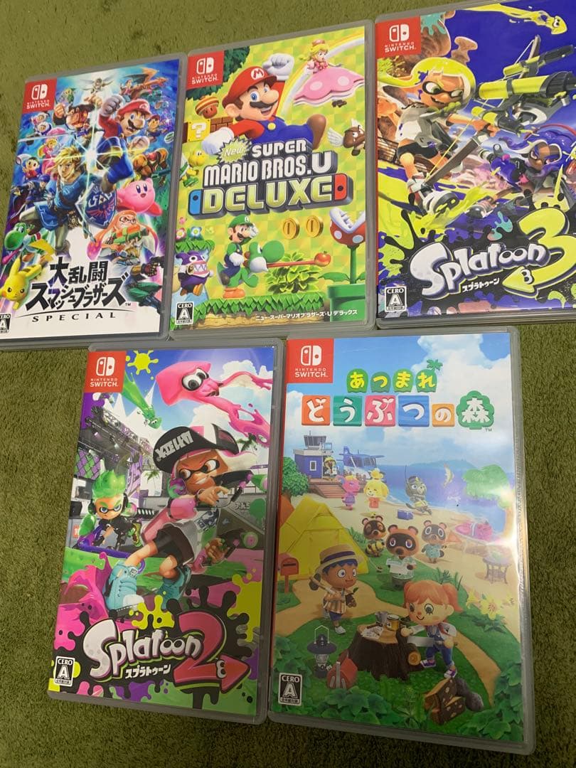 買*猫様 Switchソフト5つ