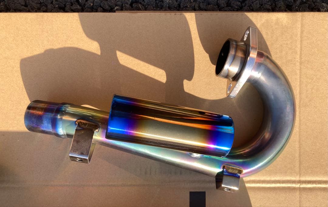 WR250R/X用　BEAMS マフラー&エキパイ　オールチタン　政府認証