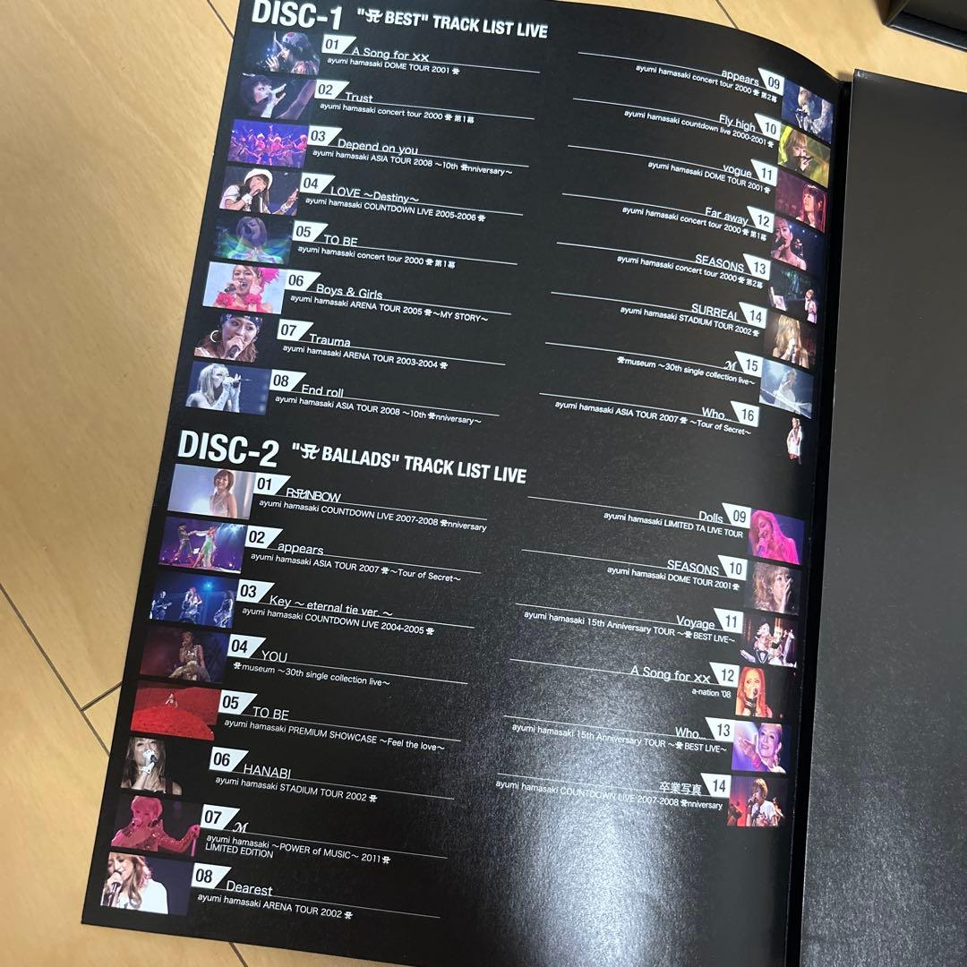 【即購入ok!!】浜崎あゆみ『BEST LIVE BOX 』ファンクラブ受注生産