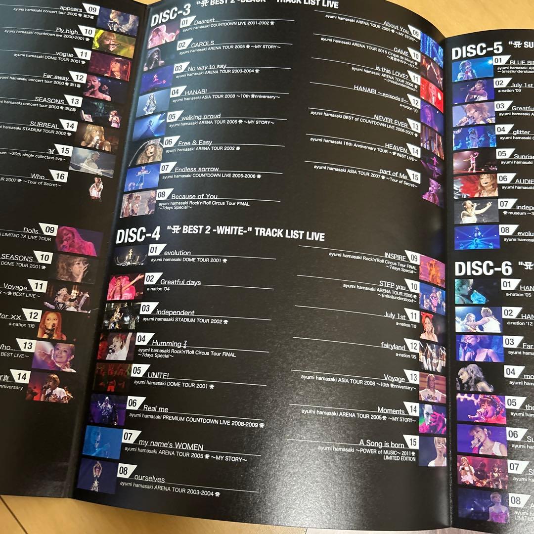 【即購入ok!!】浜崎あゆみ『BEST LIVE BOX 』ファンクラブ受注生産