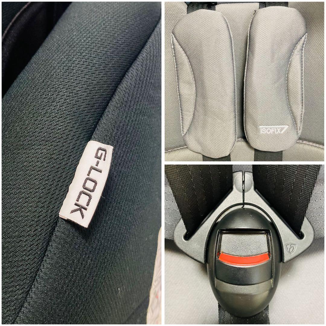 【良品】グレコ　チャイルドシート　ジュニアシート　ジーロック　ISOFIX