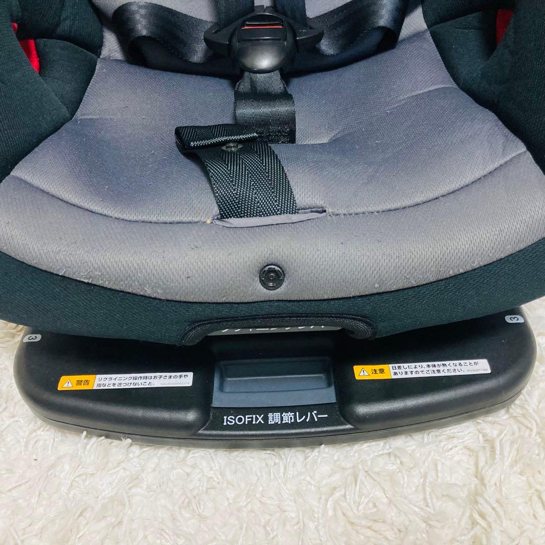 【良品】グレコ　チャイルドシート　ジュニアシート　ジーロック　ISOFIX