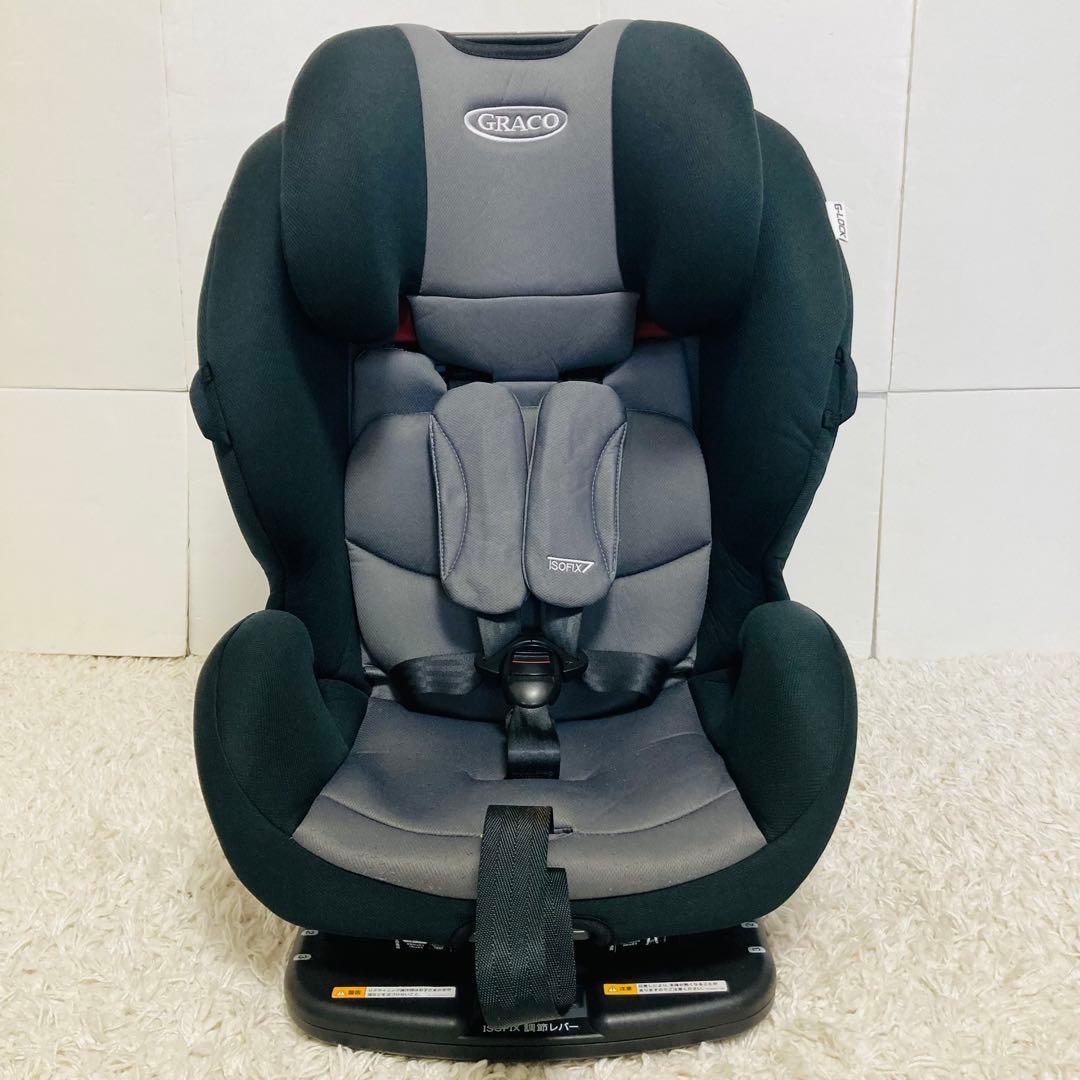 【良品】グレコ　チャイルドシート　ジュニアシート　ジーロック　ISOFIX