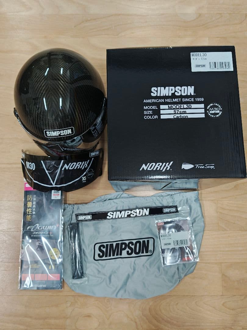SIMPSOM M30 カーボン　製造2024年