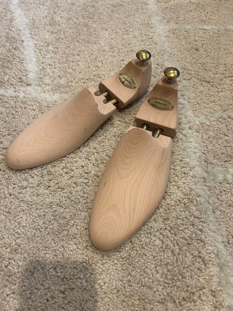 EDWARD GREEN シューツリー　純正　木製　サイズ7/1/2 ２６センチ